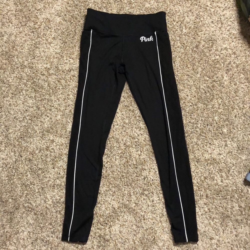 PINK mid rise leggings